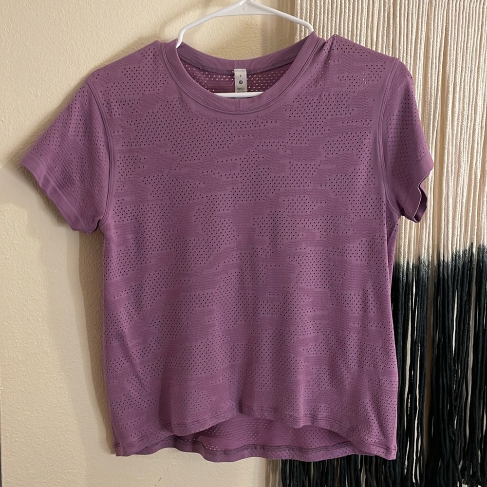 LULU PURPLE SHIRT